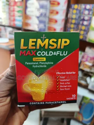 Lemsip Max Cold & Flu Lemon Powder Sachets (10 Count)