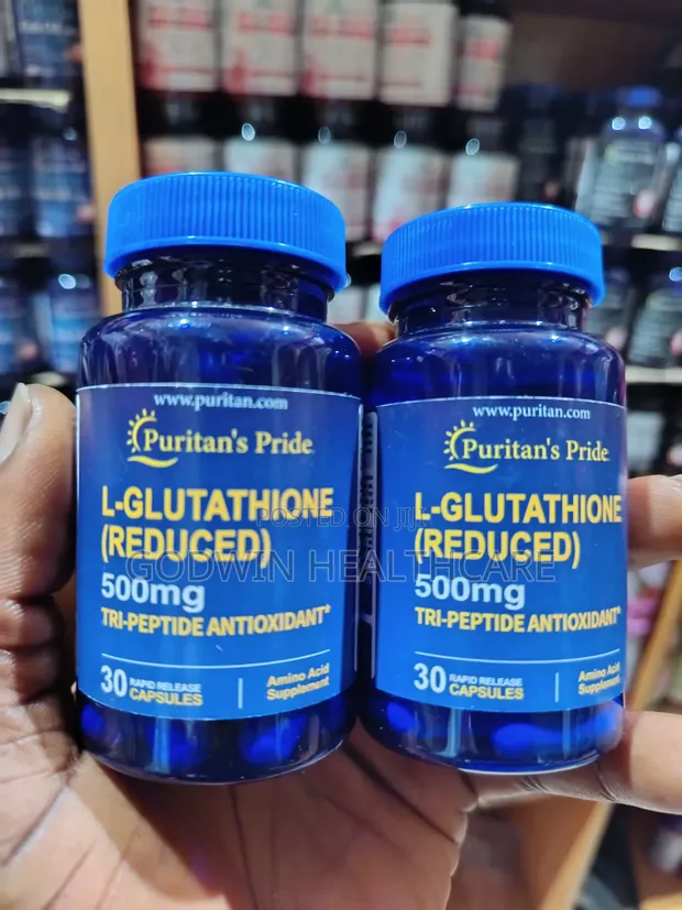 L-Glutathione 500mg Antioxidant Supplement - 1