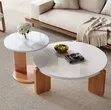 Marble Double Center Table - 1