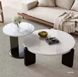 Marble Double Center Table - 2