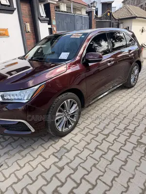 2017 Acura MDX w/Technology & Ent. Pkgs SH-AWD Burgundy