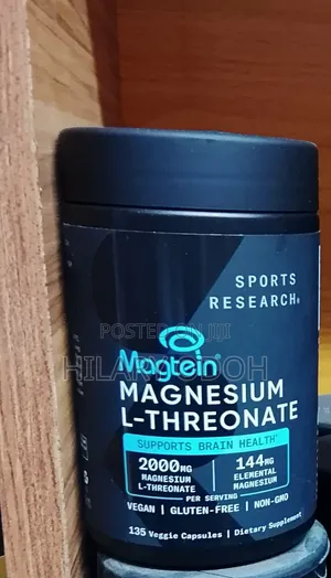 Sports Research Magtein Magnesium L-Threonate Kapsul 2000mg