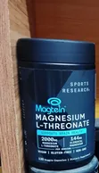 Sports Research Magtein Magnesium L-Threonate Capsules 2000mg - 1