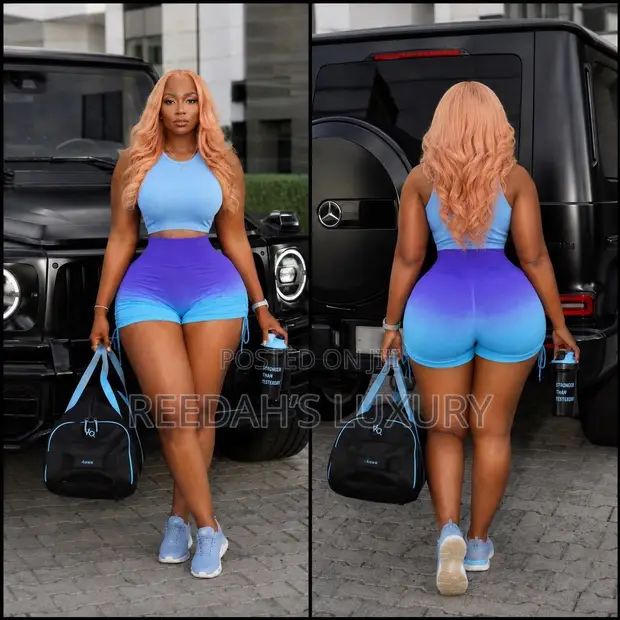 Ombré Active Crop Set - 1
