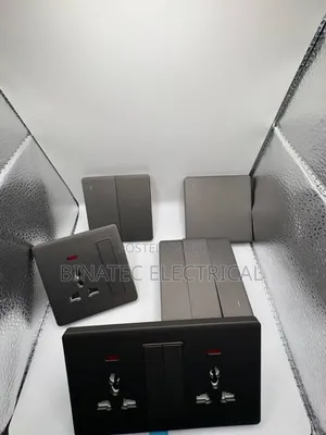 Black Light Switches and Sockets