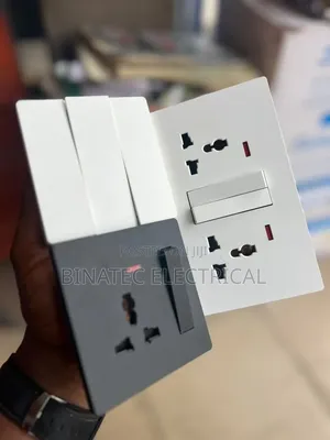 Black Light Switches and Sockets