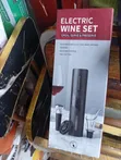 Electric Wine Opener Set with Foil Cutter - 1