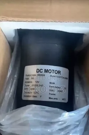 Brand New DC Electric Motor - 5 HP