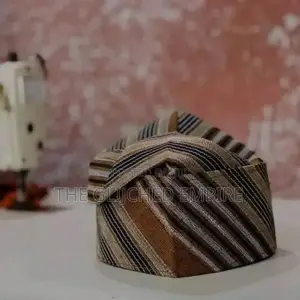 Yoruba Fila Cap - Aso Oke