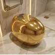 Luxury Smart Automatic WC Toilet - White & Gold Available - 2