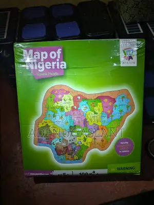 Nigeria Map Puzzle Game - Brand New