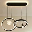 Sun King LED Multi-Ring Pendant Chandelier - 1