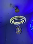 Sun King LED Multi-Ring Pendant Chandelier - 2