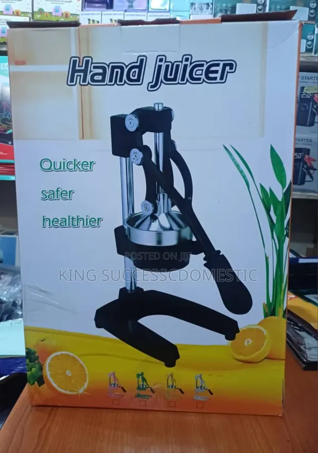 Heavy-Duty Manual Citrus Juicer - Commercial & Home Use - 1