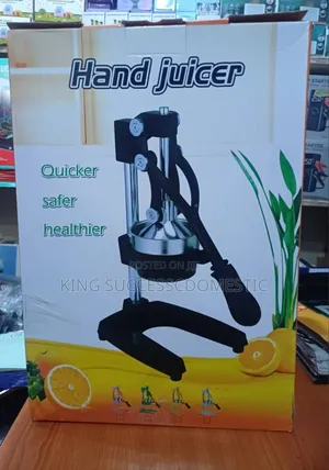 Heavy-Duty Manual Citrus Juicer - Commercial & Home Use