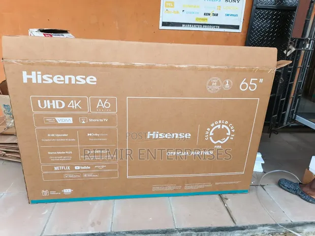 Hisense 65" UHD 4K Smart TV (Model: 65A6Q) - 1