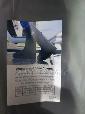 Waterproof Shoe Covers - Brand New
