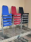 Mai Girma Chrome Padded Chair - 1
