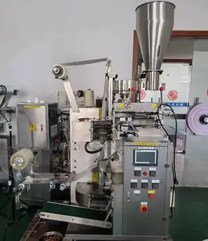 Automatic Tea Bag Packing Machine with Thread & Tag
