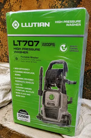 Llutian LT707 2200W High Pressure Washer - 2200 PSI
