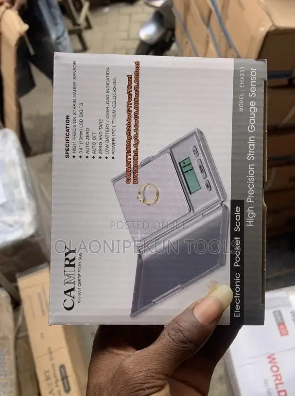 Camry EHA251 Electronic Pocket Scale 500g - 1