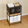 2 Layer Laundry Basket - 1