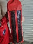 Red Wig Bag for Long Wigs - 2