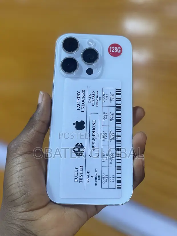 Apple iPhone 16 Pro 128GB White - 1