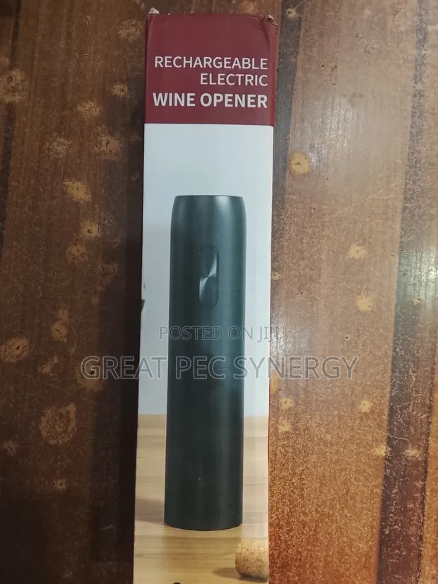 Rechargeable Electric Wine Opener (No Accessories) - 1
