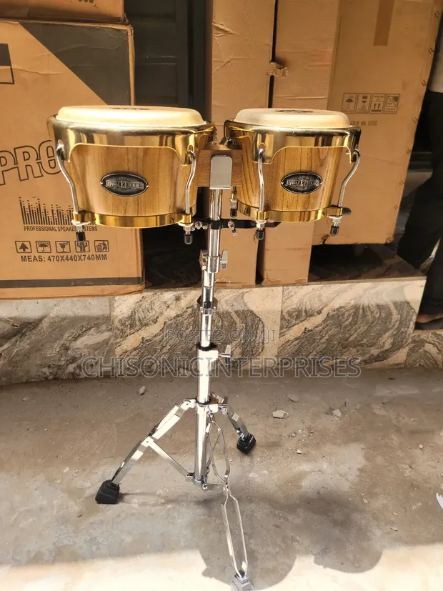 Conga and Bongo Drum Set - 1