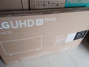 LG 65" UHD Smart TV with Netflix, YouTube, Wi-Fi