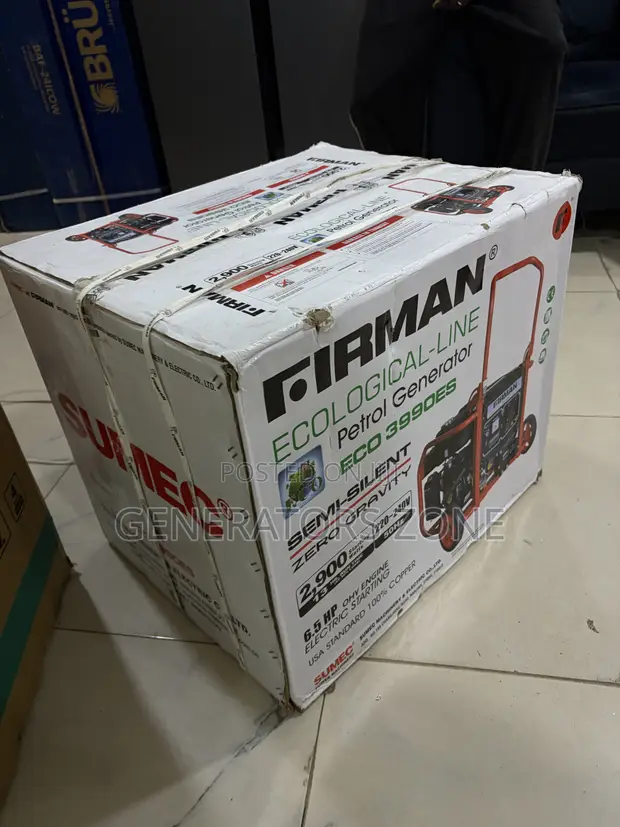 Firman ECO3990ES 2.8KVA Petrol Generator Mai Fara Lantarki - 1