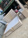 Luxury 6x6 Bed Set with Dresser and Cupboards - 1