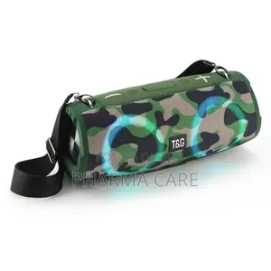 T&G TG-676 Wireless Portable Stereo Woofer Speaker (IPX5 Waterproof)