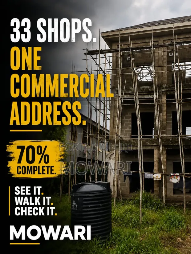 Shops 33 da Suites, Ginin Kasuwanci, D.L.A Road, Asaba - 1