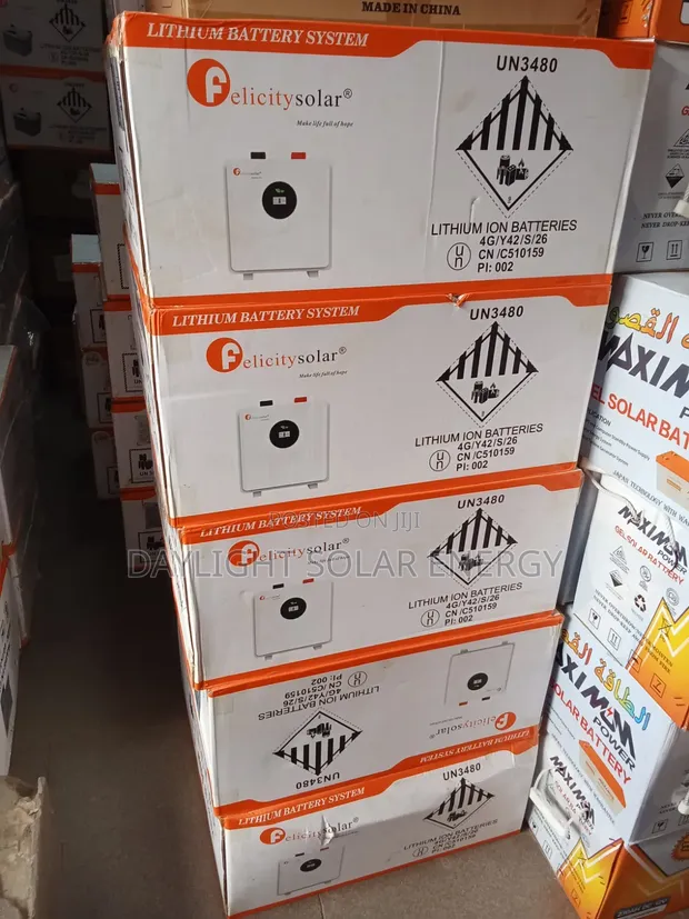 Felicity 5KWH 25.6V Lithium Battery - 1