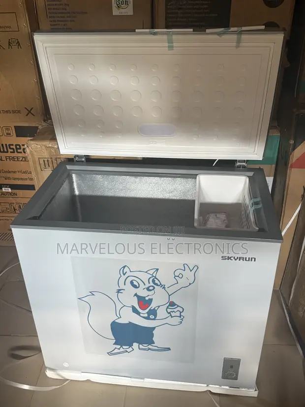 Brand New Skyrun 200L Inverter Chest Freezer (75W Low Voltage) - 1
