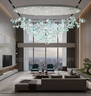 Luxury Crystal Glass Chandelier for Living Room, Bedroom, Dining