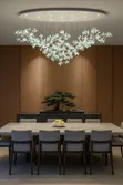 Luxury Crystal Glass Chandelier for Living Room, Bedroom, Dining - 2