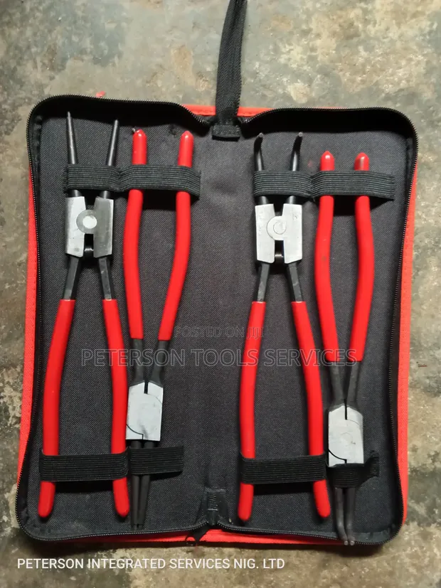 Circlip Plier/Snap Ring Pliers Set (13", 9", 7") - 1