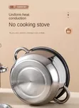 5-in-1 Stainless Steel Soup Pot Set (18-26cm) - 4