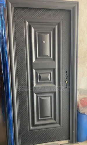 3ft Steel Black Door for Hotels & Stores
