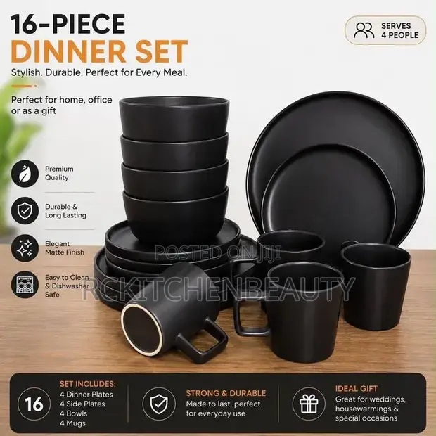 16 Piece Dinner Set - 1