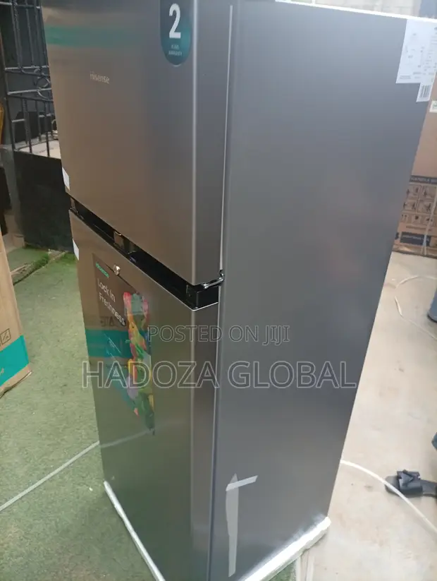 Hisense 205L Double Door Fridge with Freezer - 1