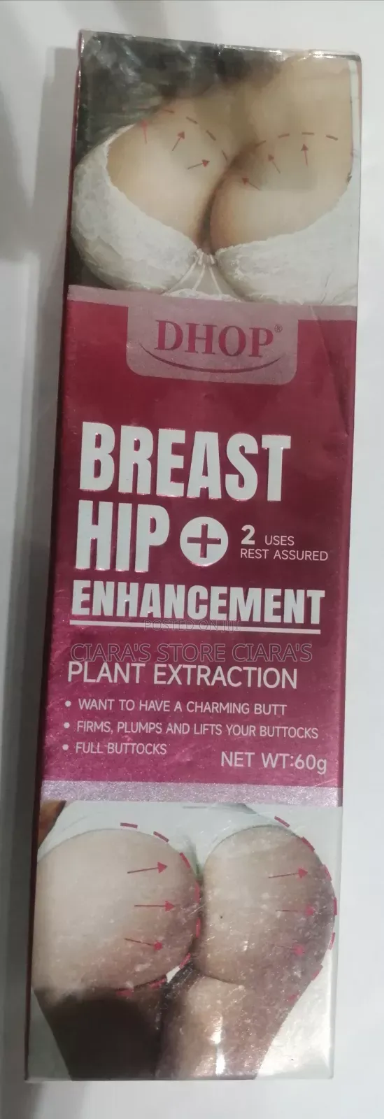 Essential Body Cream for Butt Enhancement - 1