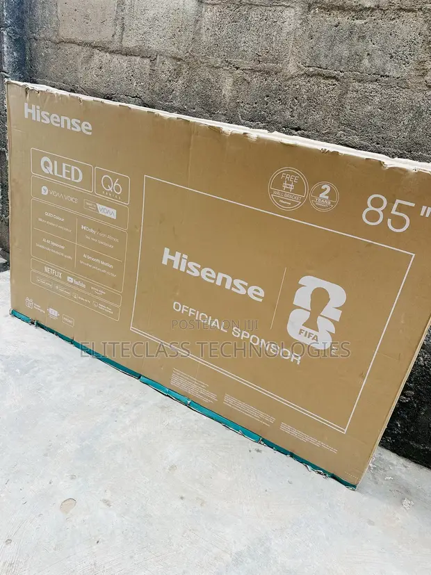 Hisense 85-Inch QLED Smart TV - 1