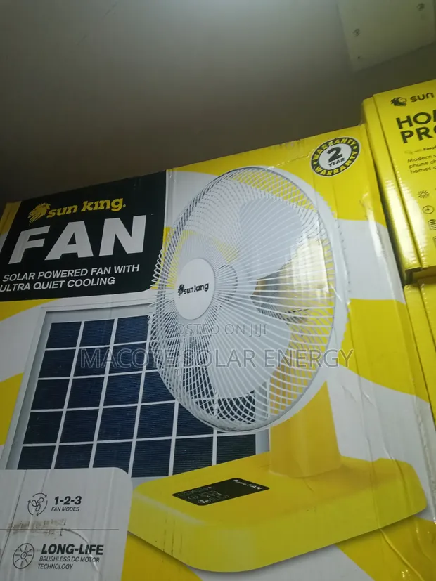 Sunking Solar Table Fan - 1