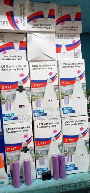 Rechargeable LED Emergency Lamp with Battery