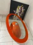 Orange Glass Center Table - 2