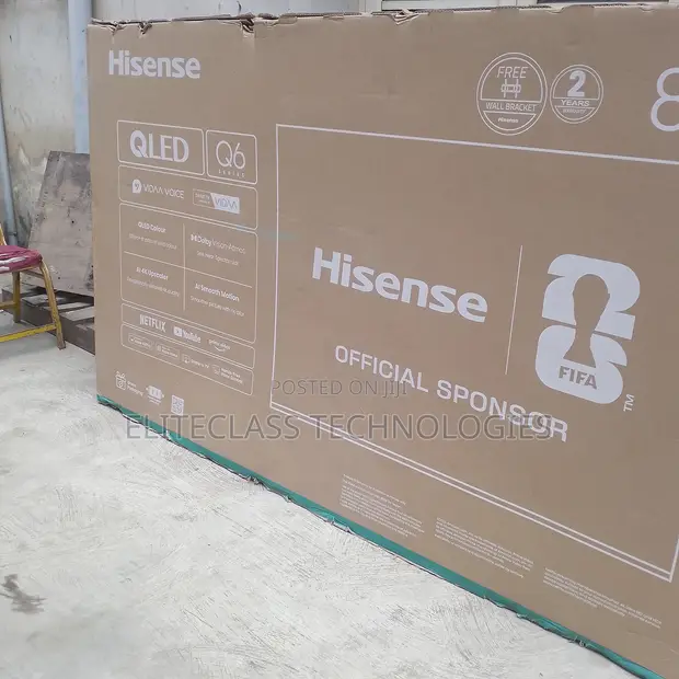Durable 85-Inch Hisense QLED Smart TV - 1